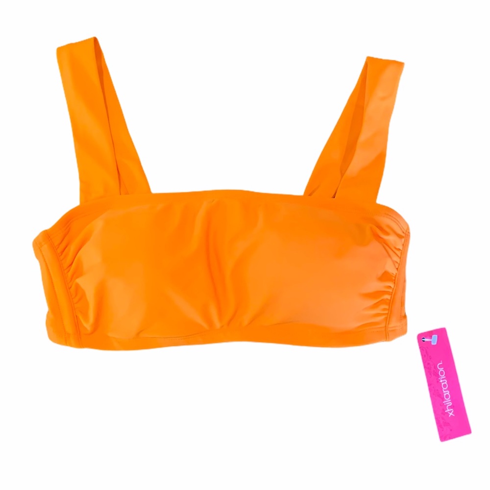 Xhilaration | Neon Orange Swim Top | D/DD
